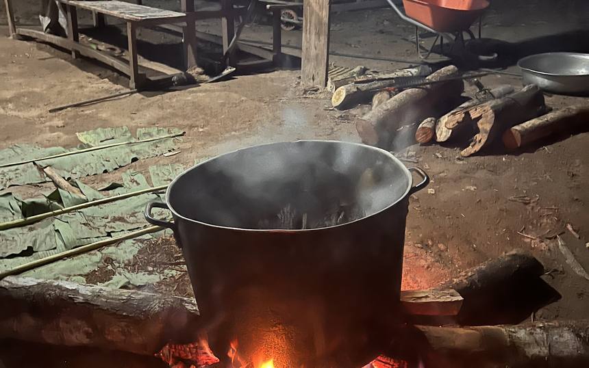 Vaření na otevřeném ohni